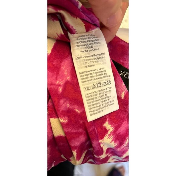 New! J.Crew Size 0 Pink Floral V-Neck Top Blouse - Picture 8 of 12